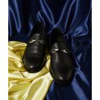 スリッポン 「MADE IN JAPAN」ダブル ウエスタン バックル  ローファー メンズ レディース