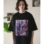 tシャツ Tシャツ メンズ Inkjet graphic big T-shirt/インクジェットグラフィックビッグTシャツ