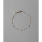 ブレスレット 「トーン」 K18RBG ブラウンダイヤモンド ステーション ブレスレット レディース