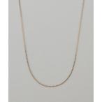 ネックレス K18RBG トーン ベネチアンチェーン ロングネックレス レディース