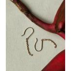 ピアス 「トーン」 K18RBG ブラウンダイヤモンド ピアス レディース