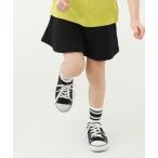 スカート 「両側ポケット付き」1分丈 無地スカッツ キッズ 子供服 女の子