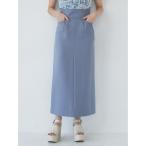 スカート 「SET UP対応」パウダーツイルナロースカート