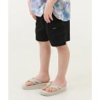 パンツ サラっとストレッチ メッシュ カーゴハーフパンツ キッズ 子供服 男の子 女の子