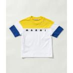 ショッピングマルニ tシャツ Tシャツ キッズ MARNI（マルニ）Kids ＆ Junior ブランドロゴ半袖Tシャツカットソー