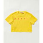 キッズ tシャツ Tシャツ MARNI（マルニ）Kids ＆ Junior ブランドロゴ半袖Tシャツカットソー