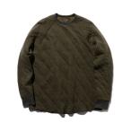 tシャツ ミリタリー キルト クルーネック メンズ