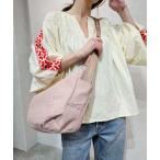 ショルダーバッグ バッグ 「Ungrid/アングリッド」牛革付属　軽量撥水ソフトナイロン　大容量ショルダーバッグ　カラビナ　キー収納ポケット付 レディ