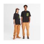 tシャツ オールジェンダー 半袖 エンブロードリー ポケット Tシャツ メンズ レディース