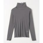 tシャツ 「EMMEL REFINES」EM シアー タートル カットソー レディース
