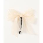 ショッピングバナナクリップ ヘアクリップ サテンリボンバナナクリップ