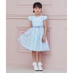 ワンピース 花ブーケレース刺しゅうワンピース キッズ 子供服 女の子