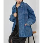 デニムジャケット gジャン 「RED CARD」デニムジャケット Chore Coat カバーオール ユニセックス UNISEX レディース メンズ