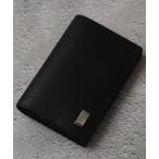 カードケース 「DUNHILL/ダンヒル」本革 ロゴ刻印メタルプレートカードケース