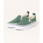 スリッポン キッズ VANS ヴァンズ SLIP ON(14-22) スリッポン V98CS  COLORS S.GREEN