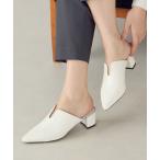 サンダル チャンキーヒール　ミュールサンダル レディース