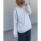 トレーナー スウェット PENNEYS/ペニーズ 別注 THE FOX ロゴ ワッペン刺繍ワンポイント ラインデザインルーズトラックスウェット メンズ