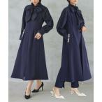 ショッピングジレ ワンピース 「着脱楽々♪フロントファスナーシリーズ」パールモチーフ　2wayジレワンピース