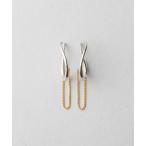 イヤリング 「ウェアリング」 チェーン コンビカラー レディース