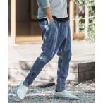 ショッピングジーンズ パンツ デニム ジーンズ メンズ mp11914- Stitch Color Sarrouel Tapered Denim Pants デニムパンツ