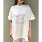 ルームウェア パジャマ レディース メリーゴーランドワンポイントTシャツ