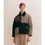 ショッピングラベンハム アウター レディース JACQUARD PATCHWORK CROPPED RAYDON WOMENS / ジャカード パッチワーク クロップド レイ