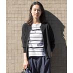 ブルゾン アウター 「洗える」ニット ブルゾン レディース