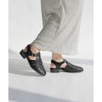 ショッピンググルカサンダル サンダル 「RiiiKa/リーカ」編み込みグルカサンダル レディース