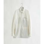 ショッピングSHIRTS シャツ alk phenix(アルクフェニックス)Square Pocket Shirts KAR/ロングスリーブシャツ/ワイドシルエット/メンズシャ