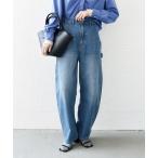 ジーンズ デニム デニムパンツ SHIPS any_ コクーンペインター デニムパンツ「SHIPS any DENIM」 レディース