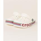 サンダル クロックス トドラー バヤバンド レインボー グリッター クロッグ / crocs Toddlers’ Bayaband Rainbow G