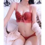 ブラジャー ショーツセット レース チュール ブラジャー ショーツ
