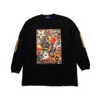 tシャツ Tシャツ メンズ RADIO EVA 673 EVA Abstract Art Cutsew