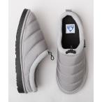 スリッポン 中綿入り パデッド スリッポン モックシューズ（内側メッシュ仕様） メンズ