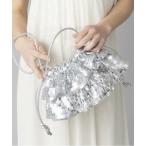 ショルダーバッグ バッグ 「Casselini」フリルスパンコールショルダーバッグ 結婚式 二次会 パーティー フォーマル オケージョン 234-11