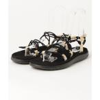 「Teva」 フラットサンダル US7 ブラック レディース