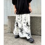 スカート ニュアンス柄マーメイドスカート