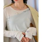 tシャツ 「洗える」シアータトゥートップス レディース