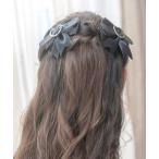 ヘアクリップ 「ZOZO限定」バックルリボンヘアクリップ2個セット