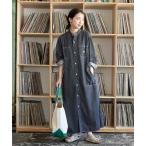 ワンピース レディース 限定展開　Lee/リー　別注FLARE MAXI ONEPIECE/フレア マキシ ワンピース（デニム）