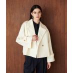 トレンチコート コート ショートトレンチコート レディース