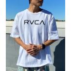 ショッピング半袖トップス プリント ロゴ tシャツ Tシャツ メンズ RVCA/ルーカ ロゴTee 半袖Tシャツ オーバーサイズ BE041-226