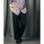 ショッピングedition スラックス 「UNISEX」「LIMITED EDITION」Dress-Over One-Tuck Wide Straight Pants/ドレスオ