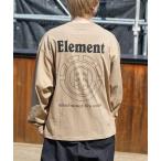 ショッピングロンt tシャツ Tシャツ メンズ ELEMENT メンズ ELEMENTALITY LS ロンT/エレメントバックプリント長袖ロンT