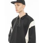 トレーナー スウェット ELEMENT メンズ FULY POLO HALF ZIP トレーナー/エレメントハーフジップスウェットトレーナー メンズ