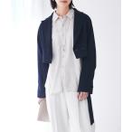 トレンチコート コート ドレープツイル2WAYコート/春服/春アウター/オフィスカジュアル レディース