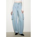 ワイドパンツ ジーンズ デニム デニムパンツ MICHIXSLY VOLUME JEANS ミチスライ ボリューム ジーンズ デニム レディース