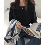 tシャツ カラフルベーシック ロング 長袖 Tシャツ レディース