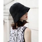 帽子 ハット メッシュ 雑材 バケットハット レディース