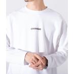 ショッピング長袖tシャツ tシャツ Tシャツ メンズ 「GLOSTER/グロスター」ボックスロゴ刺繍 ポンチ長袖Tシャツ
